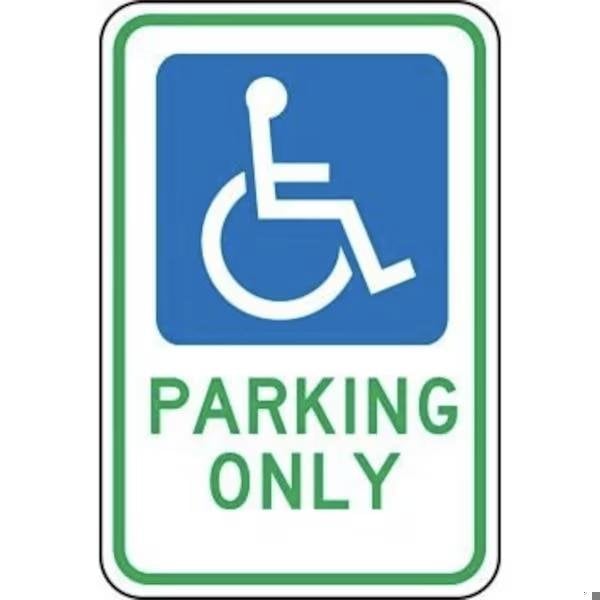 Accuform STATE SPECIFIC ADA ACCESS 18 in X 12 in FRA209RA - main